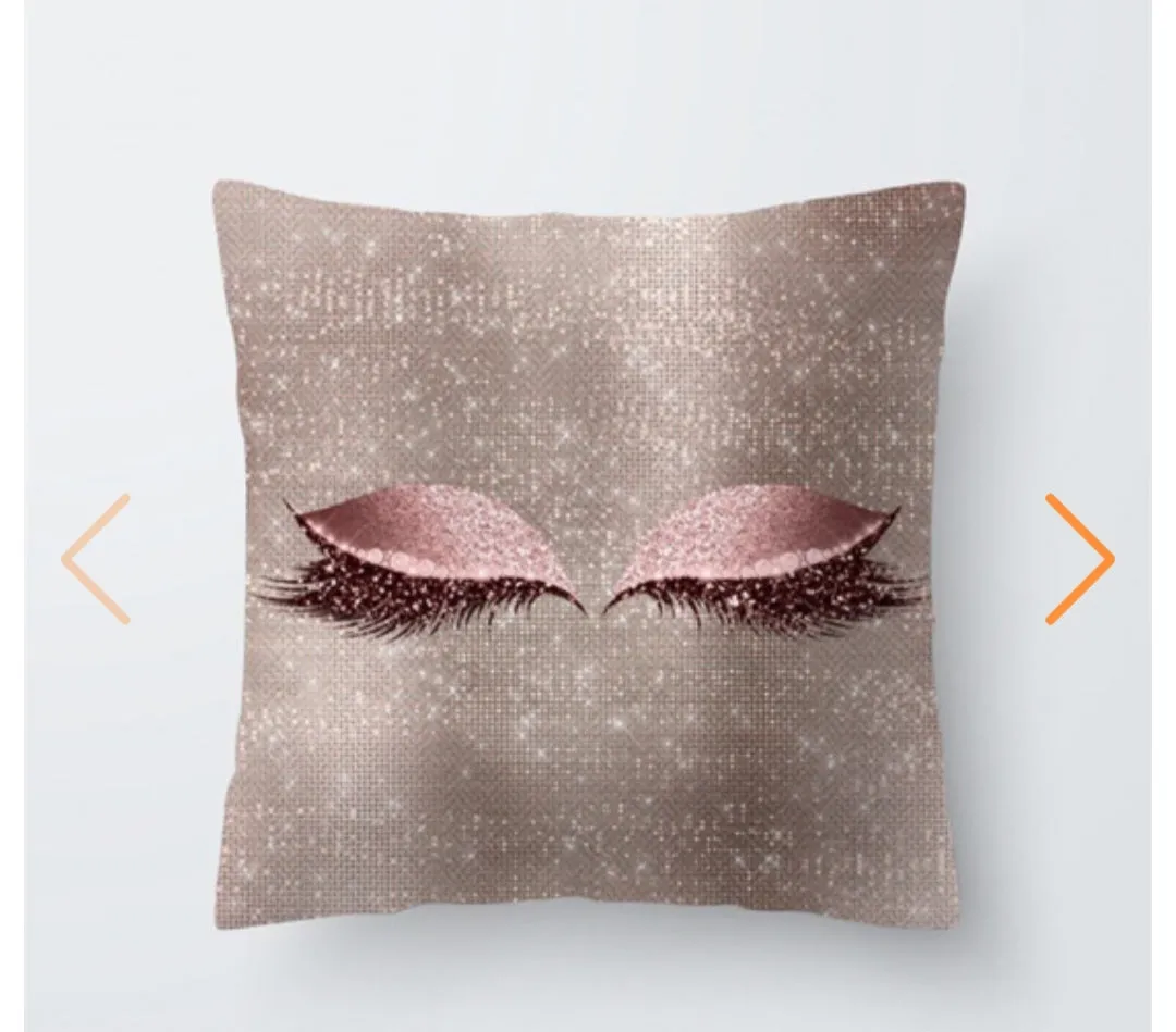 Polyester Pillow Cases Square Eye 45cm x 45cm, 1 Piece