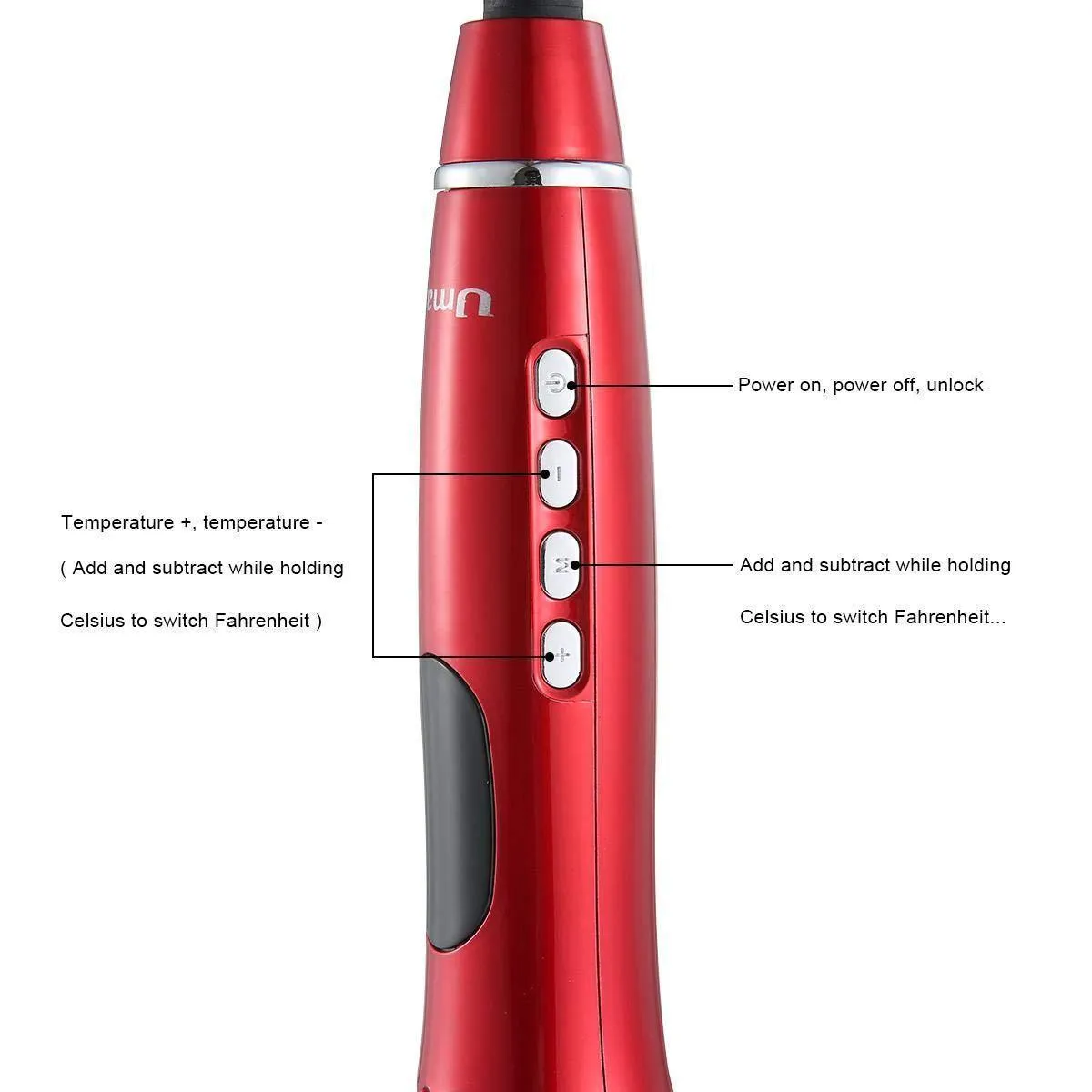 Premium Hair Curler Automatic Rotating Curling Iron Wand