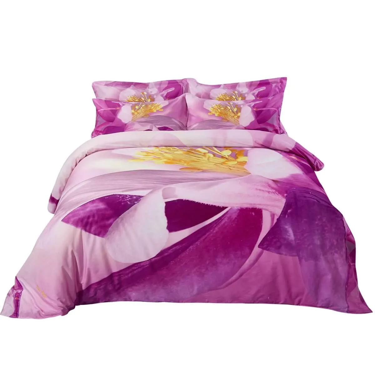 Purple Explosion Duvet Cover Set, 6 Piece