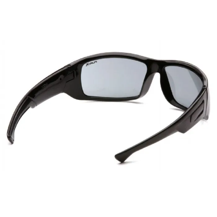 Pyramex SB8520DT Furix Safety Glasses, Black Frame, Gray Anti-Fog Lens, 1 Each