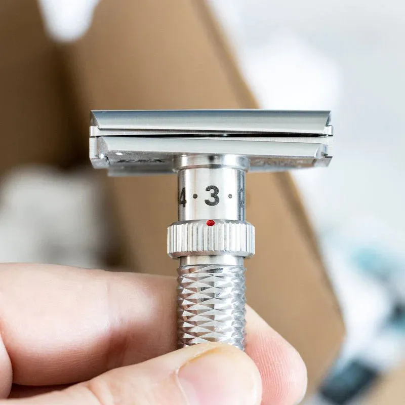 Rex Konsul Slant Safety Razor Stainless Steel