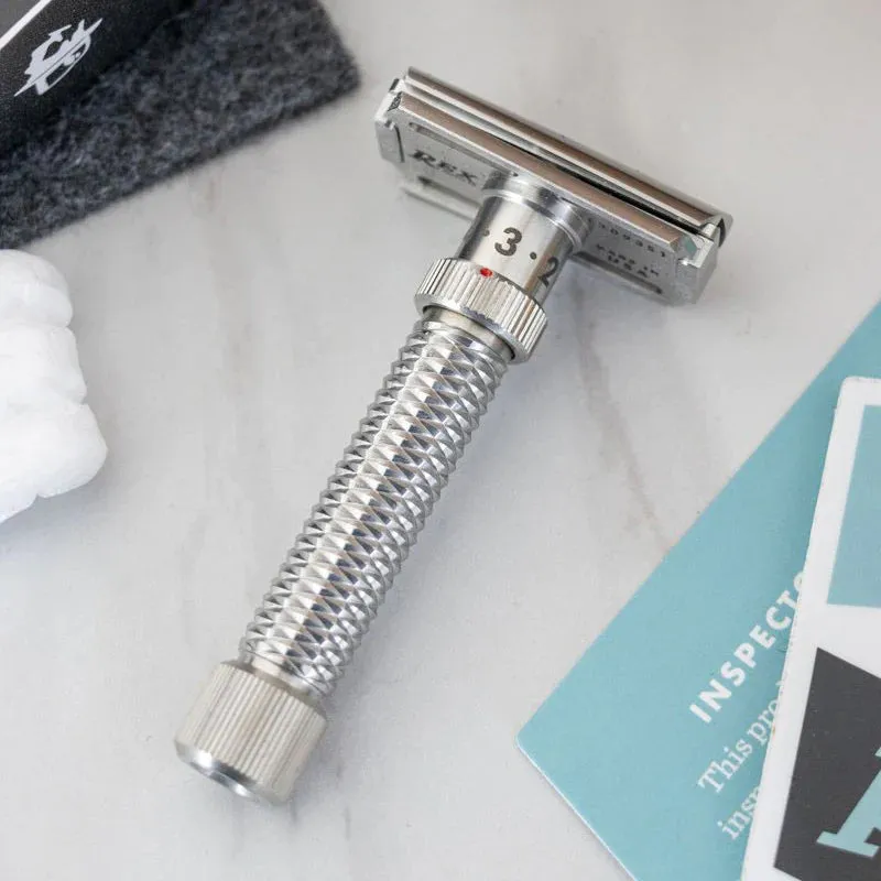 Rex Konsul Slant Safety Razor Stainless Steel