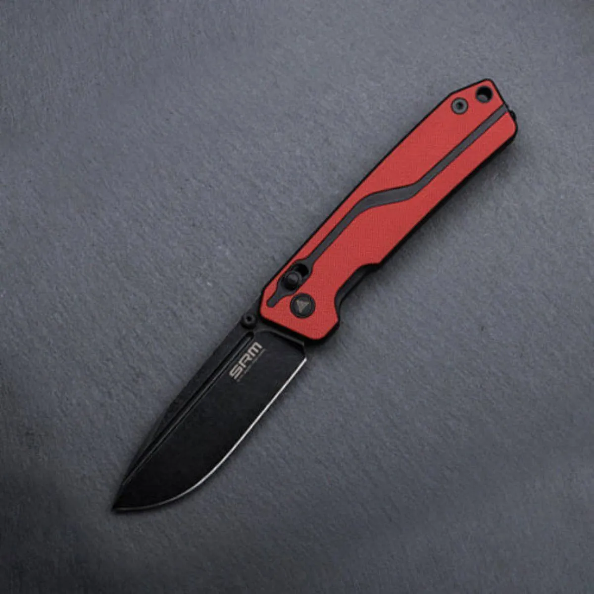 Rubik Folding Blade Knife 7228L-GV - Red