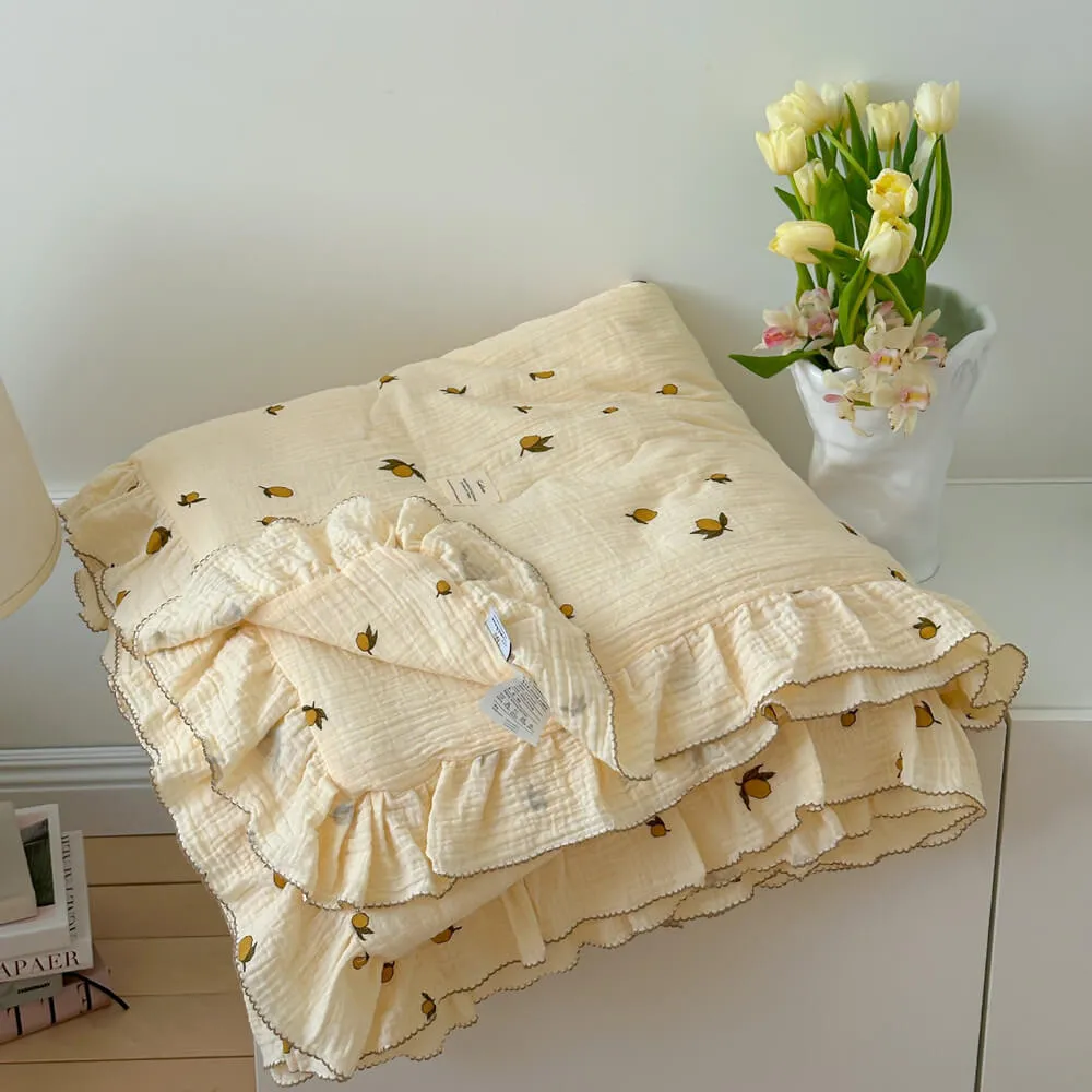 Ruffle Quilt Set