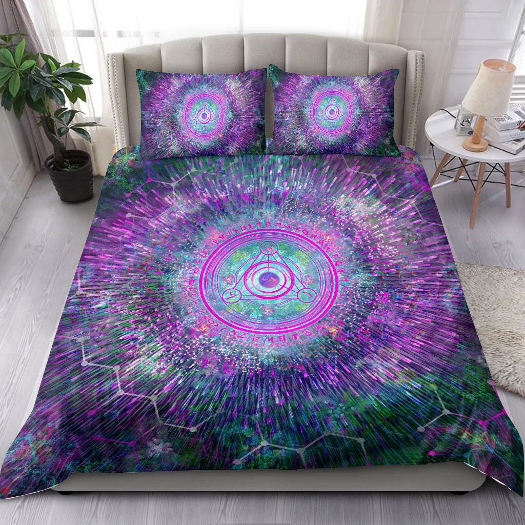 Runewarp Purple | Bedding Set | Fractalcraft