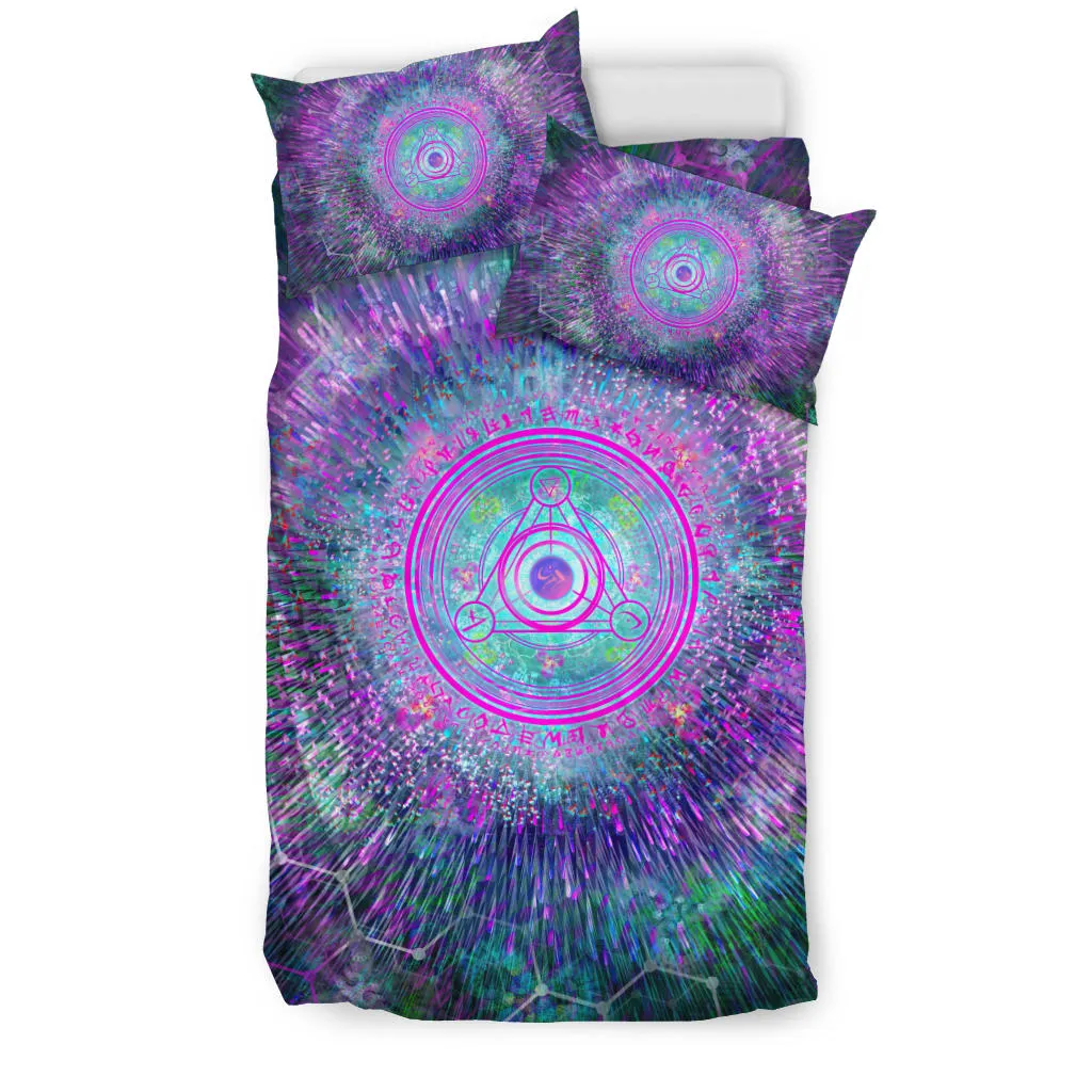 Runewarp Purple | Bedding Set | Fractalcraft