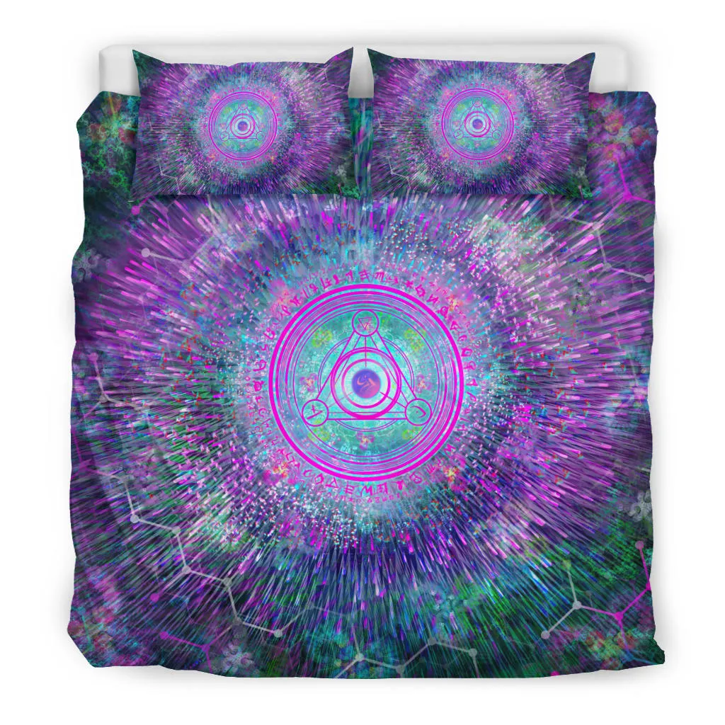 Runewarp Purple | Bedding Set | Fractalcraft