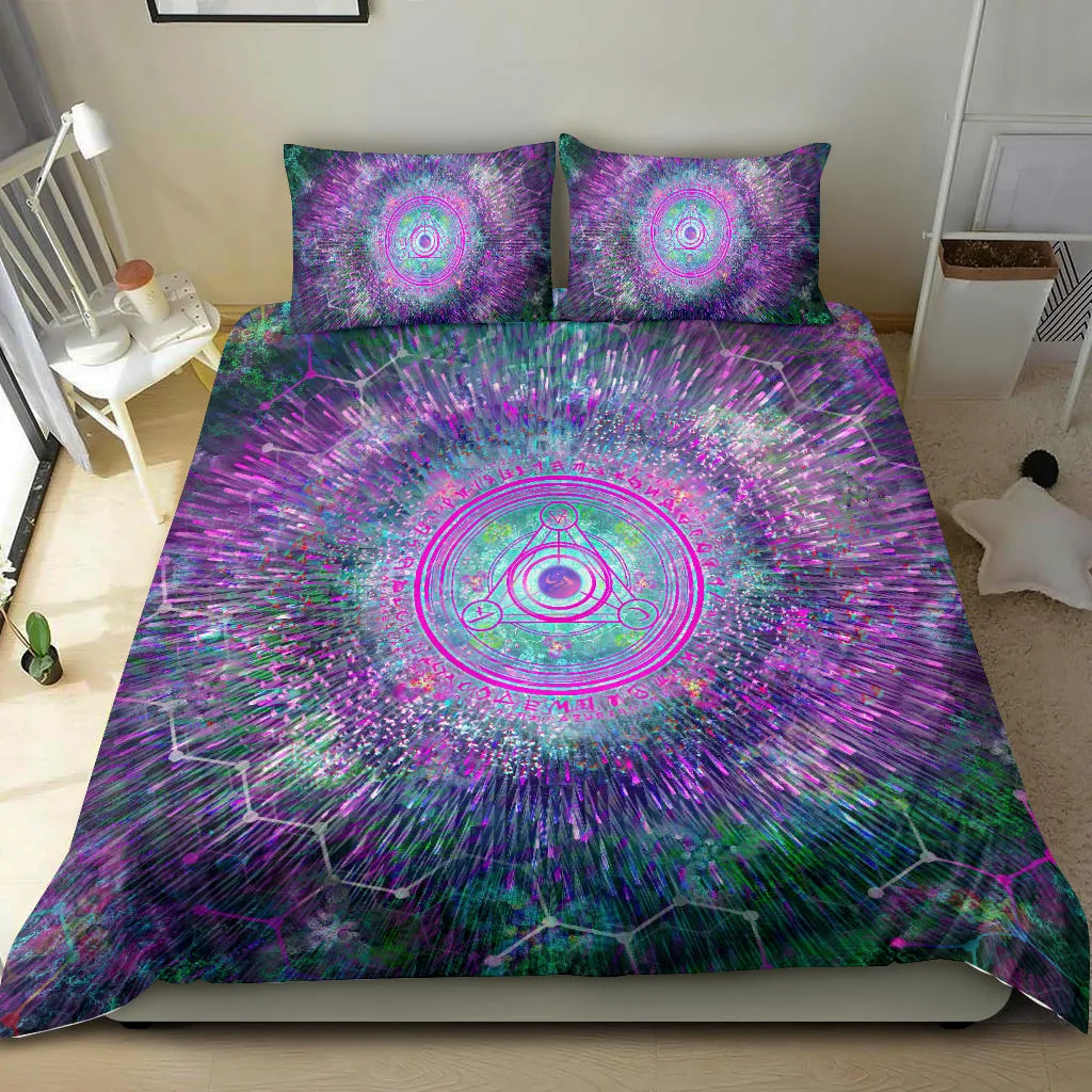 Runewarp Purple | Bedding Set | Fractalcraft