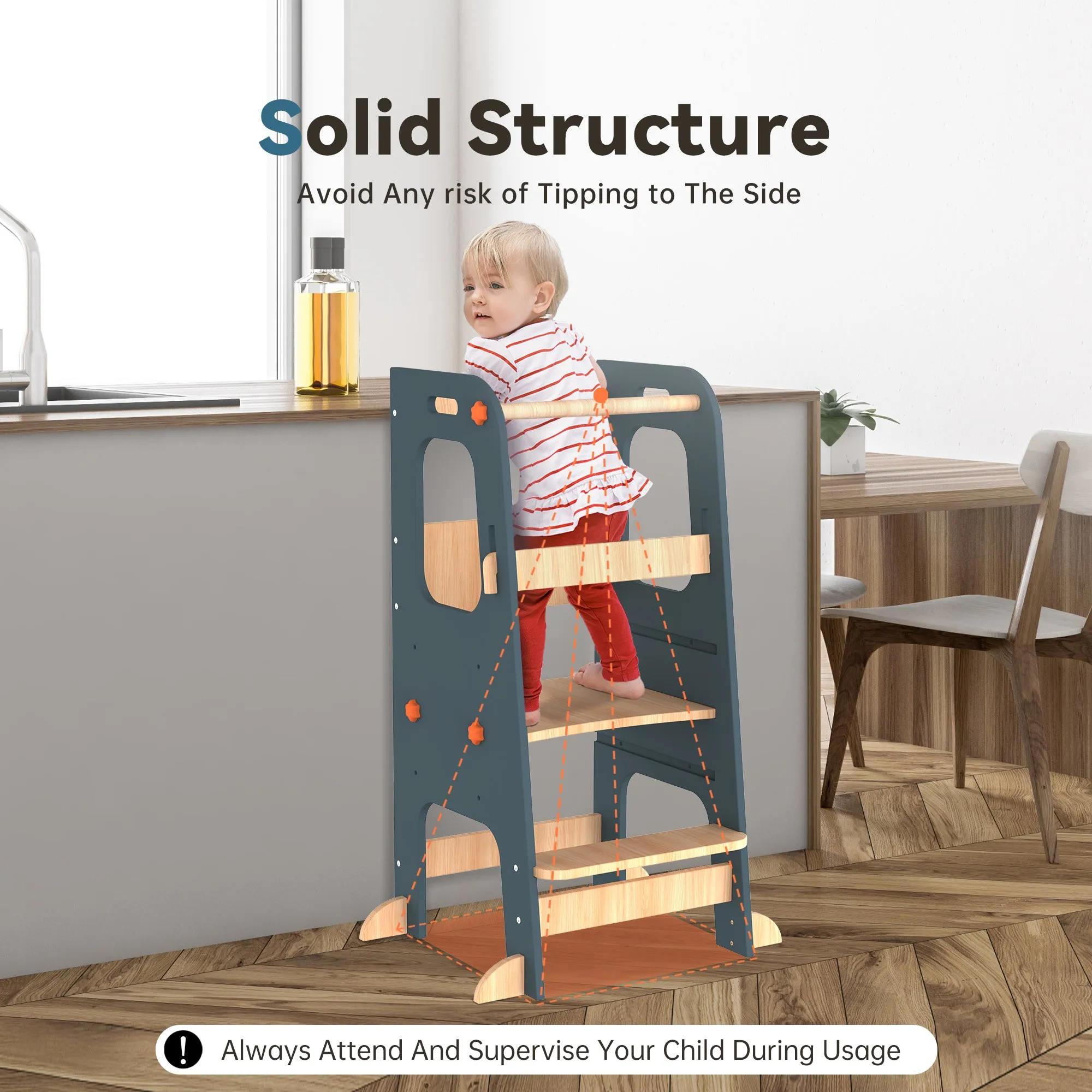 SAKER® Toddler Tower