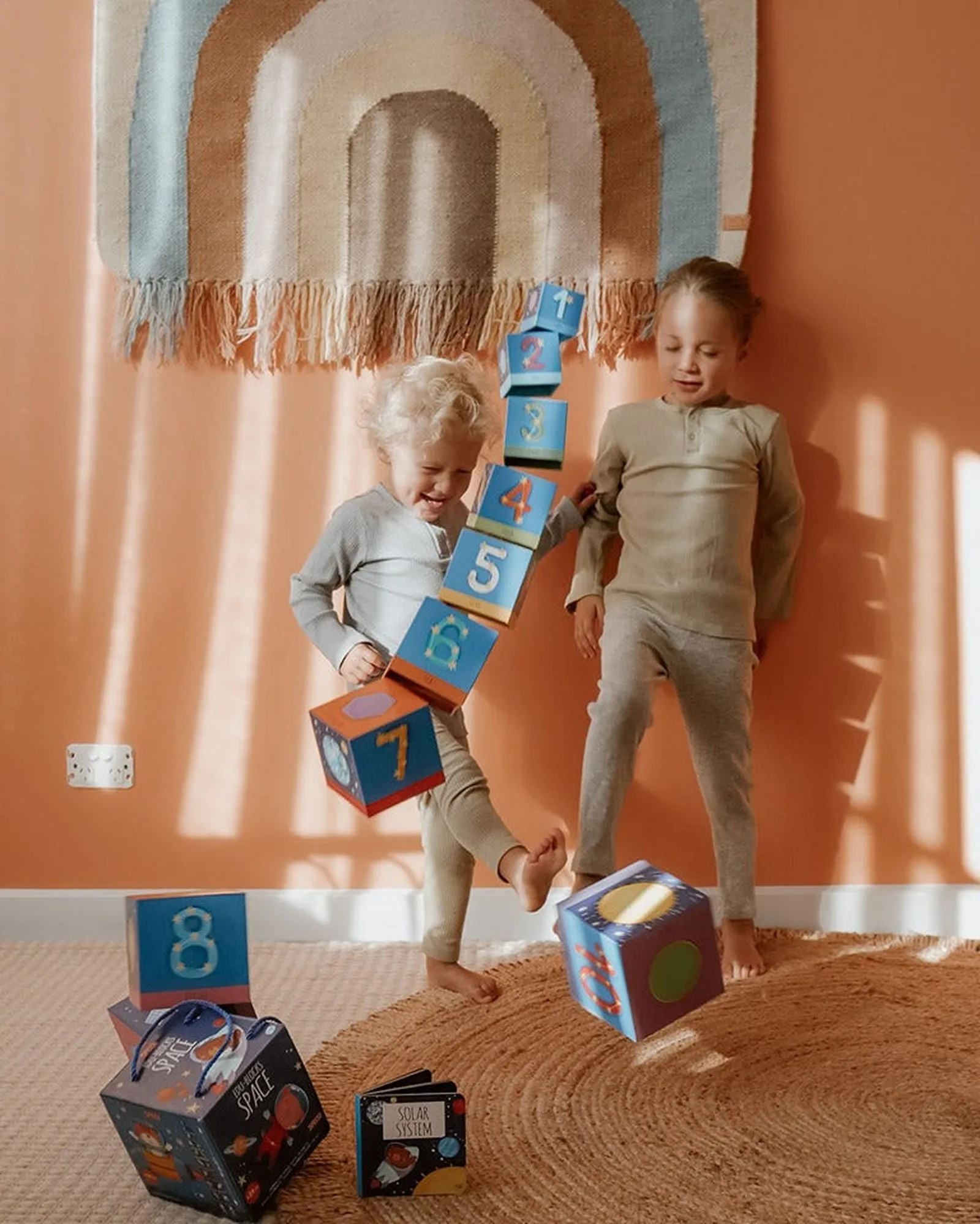 Sassi Stacking Blocks and Book Space