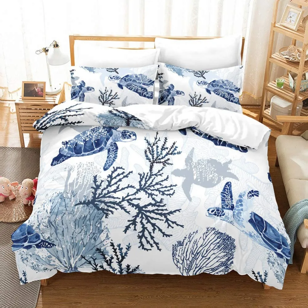 Sea Turtle Wonders Bedding Set