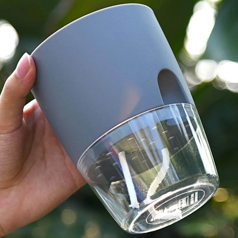 Self-watering Plant Pot with Water Container