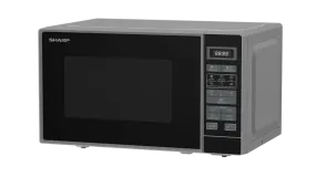 Sharp RDS202TSUK 800W 20 Litre Microwave Oven, Silver