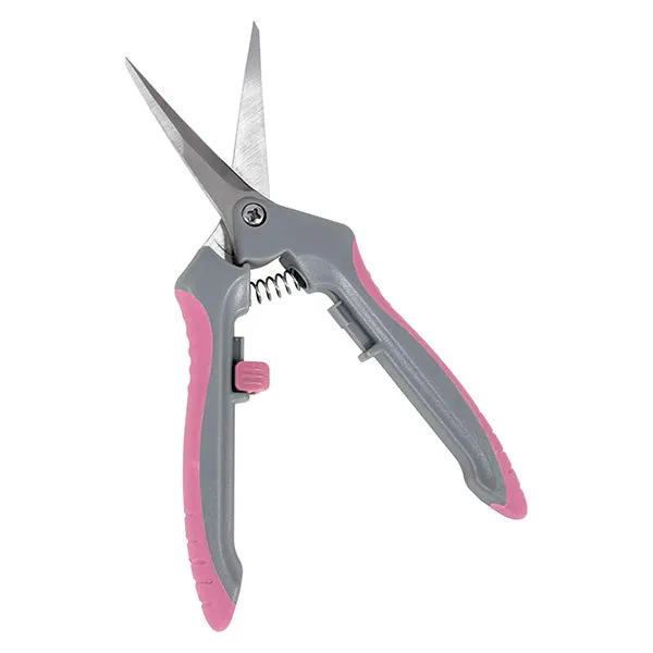 Shear Perfection®, Curved Trimming Shears, Platinum Series, 2" Stainless Steel Blades, Pink Handles