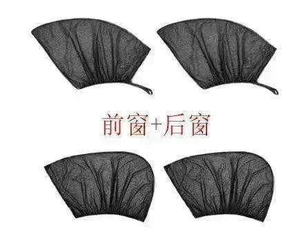 Side Window Sunshade Sunscreen Insulated Sunblock Mosquito Dust Proof