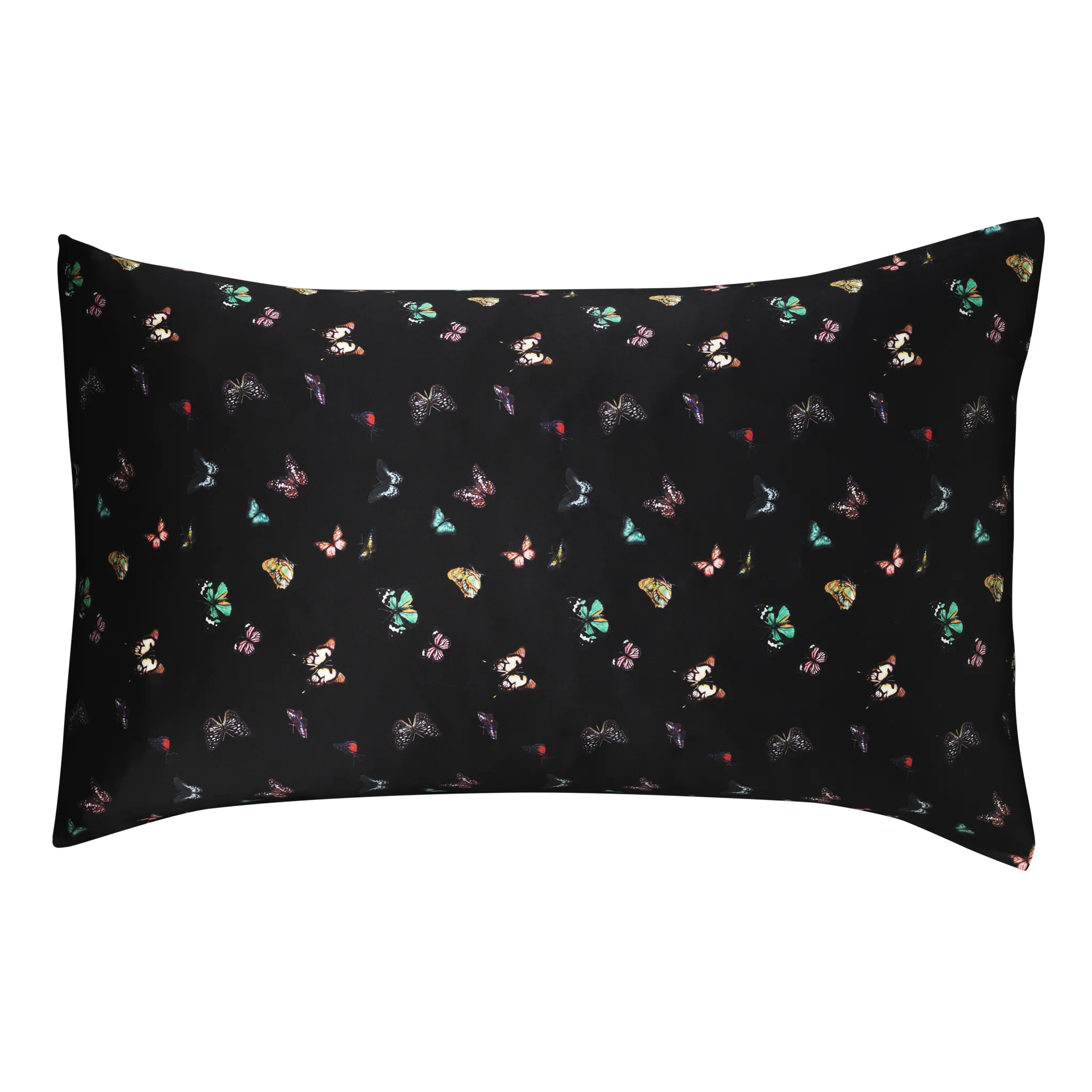 Silk Pillowcase 50x75 cm | Columba Black