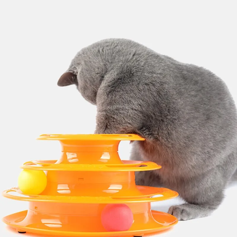 Smart Cat IQ Training Balls Tower