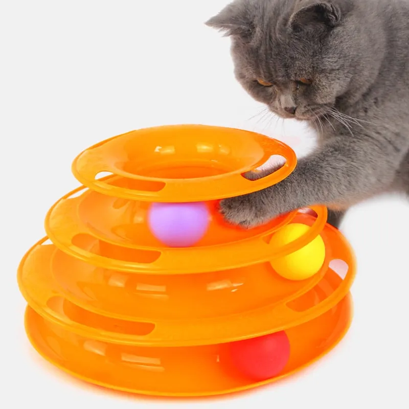 Smart Cat IQ Training Balls Tower