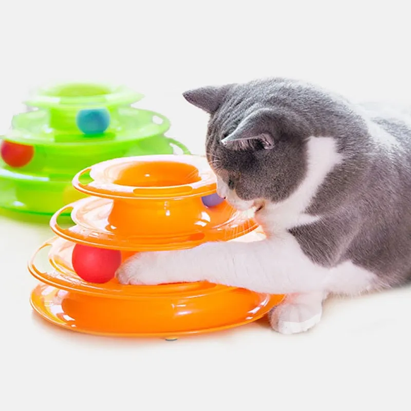 Smart Cat IQ Training Balls Tower