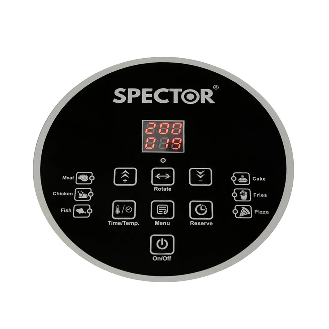 Spector 12L Air Fryer Convection Oven Black Colour