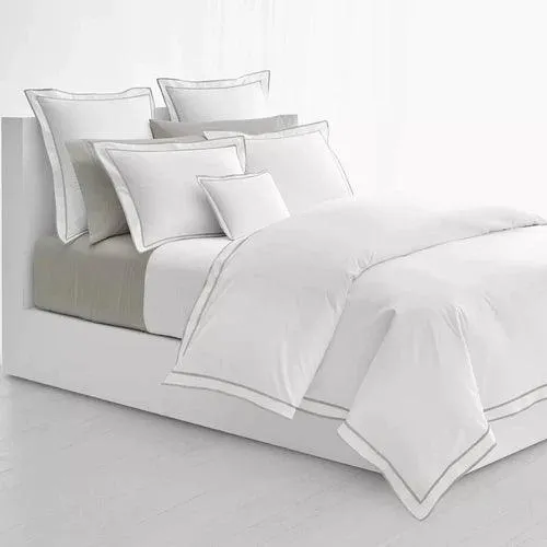 Spencer Sateen Border Duvet Cover