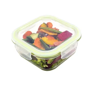 Square Glass Food Container