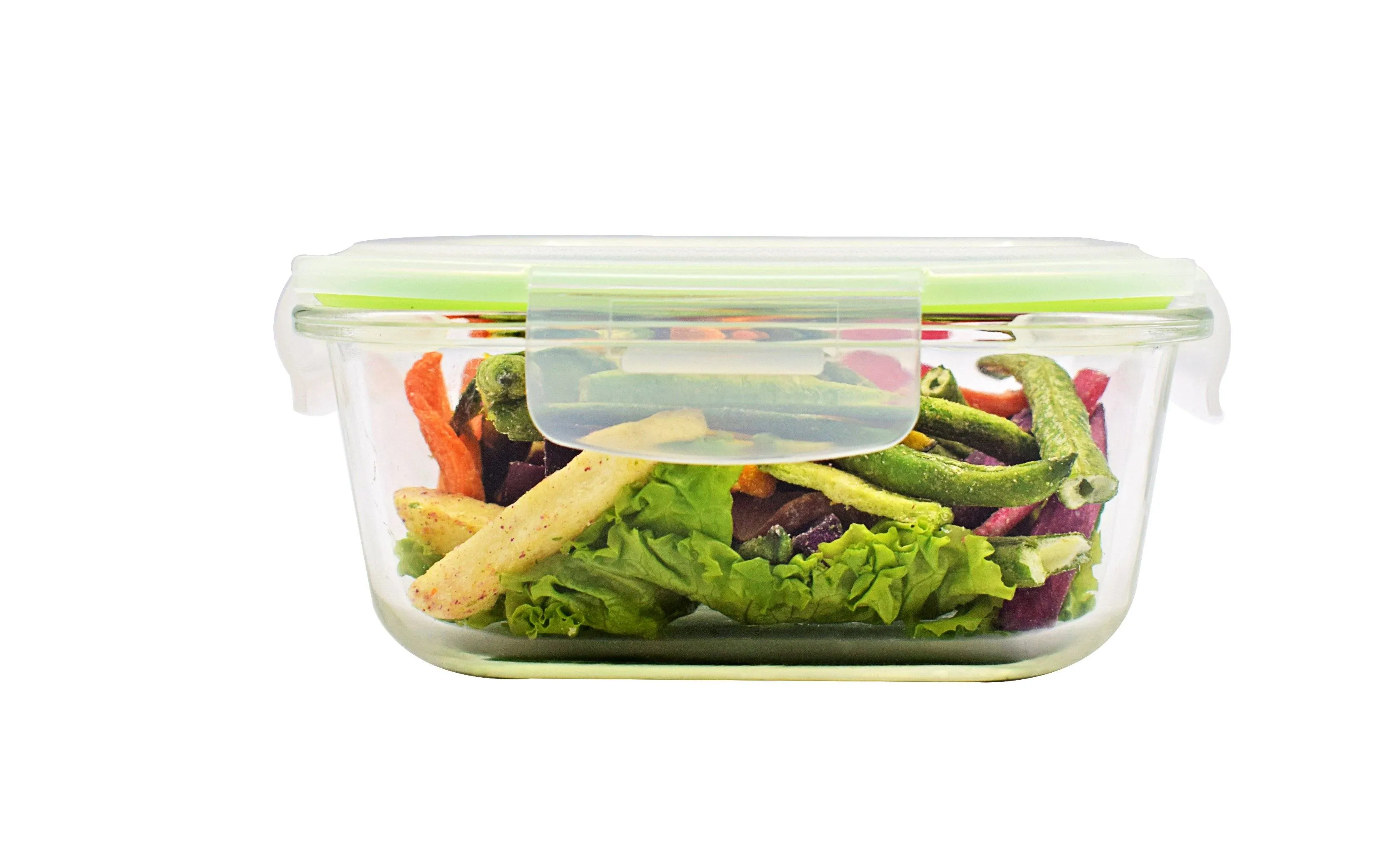 Square Glass Food Container