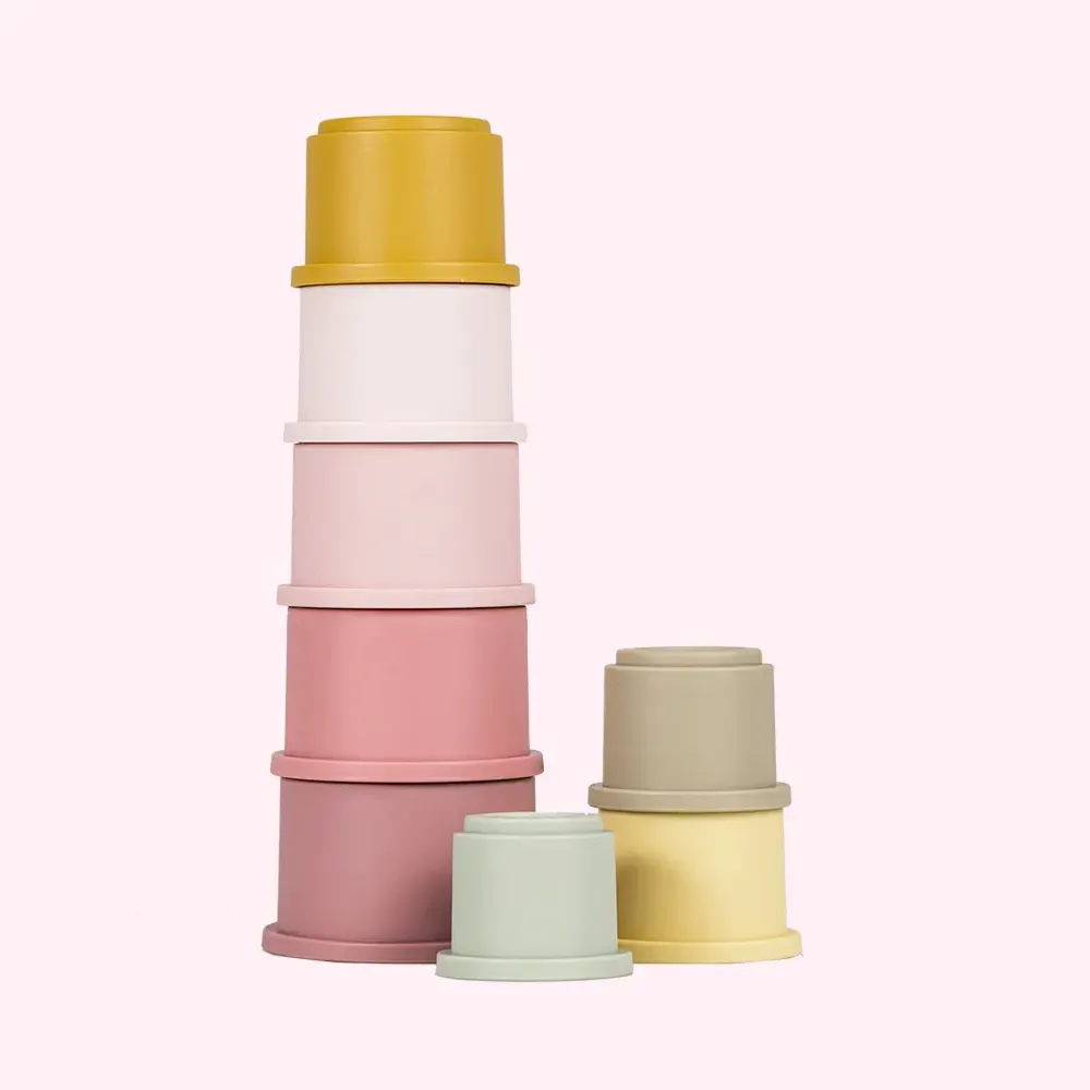 Stacking Cups - Pink