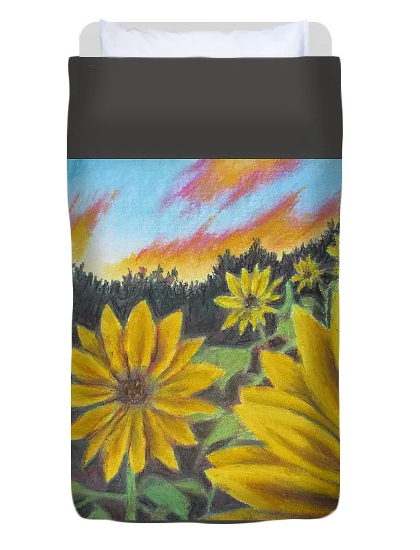 Sunflower Hue - Duvet Cover