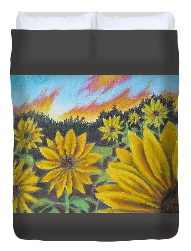 Sunflower Hue - Duvet Cover