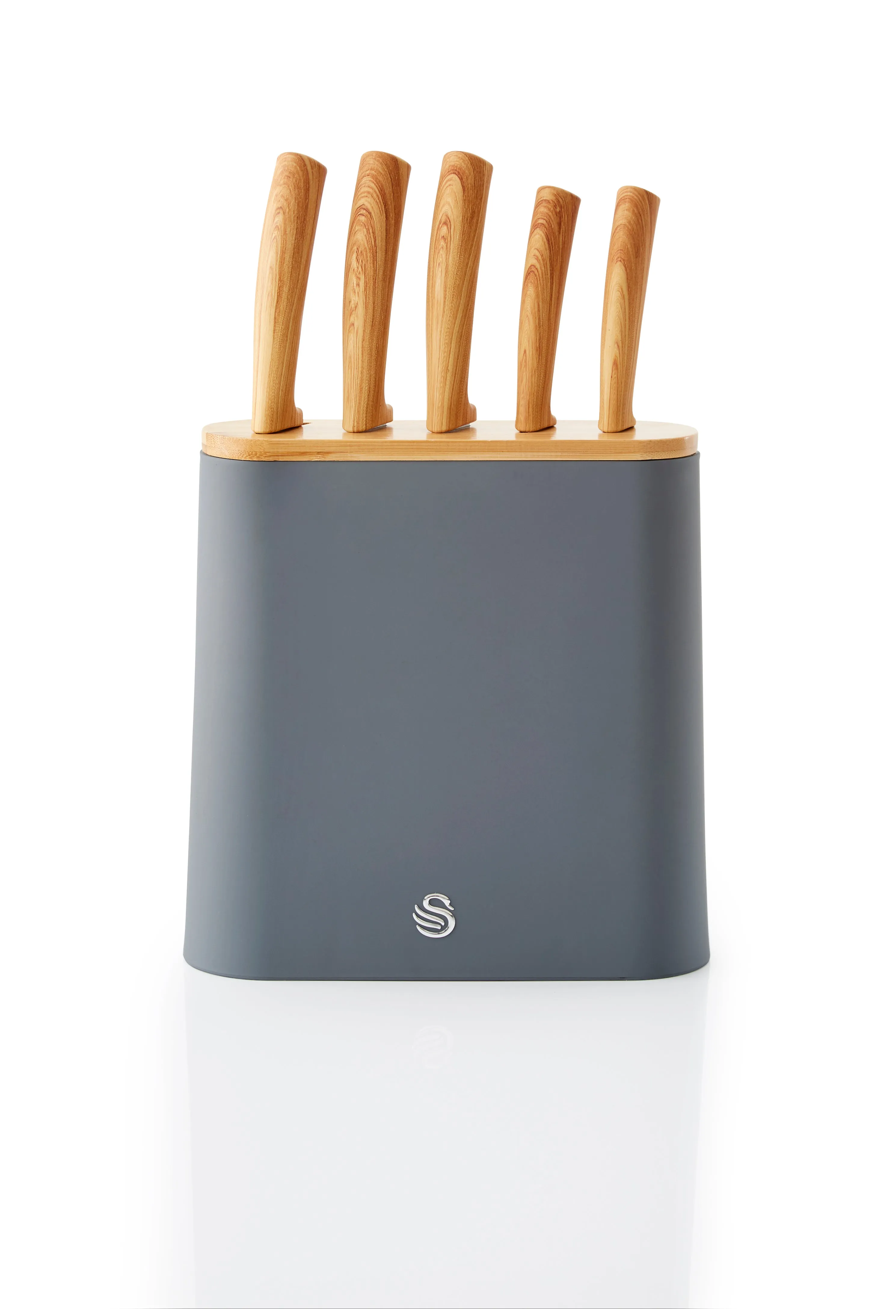 Swan Nordic 5 Piece Knife Block