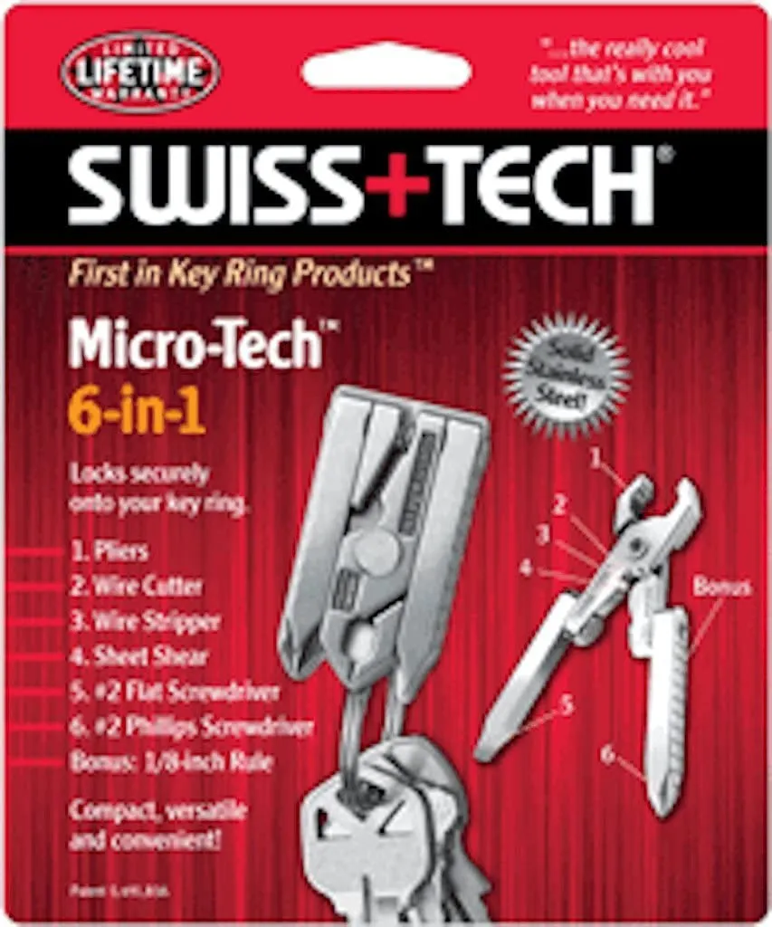 Swiss Tech Micro-Tech 6-In-1