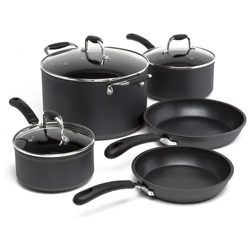 Symphony Premium Forged Non-Stick Cookware Set, 8 Piece