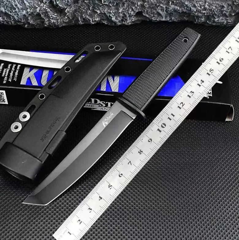 Tactical Survival Tanto Blade Knife^