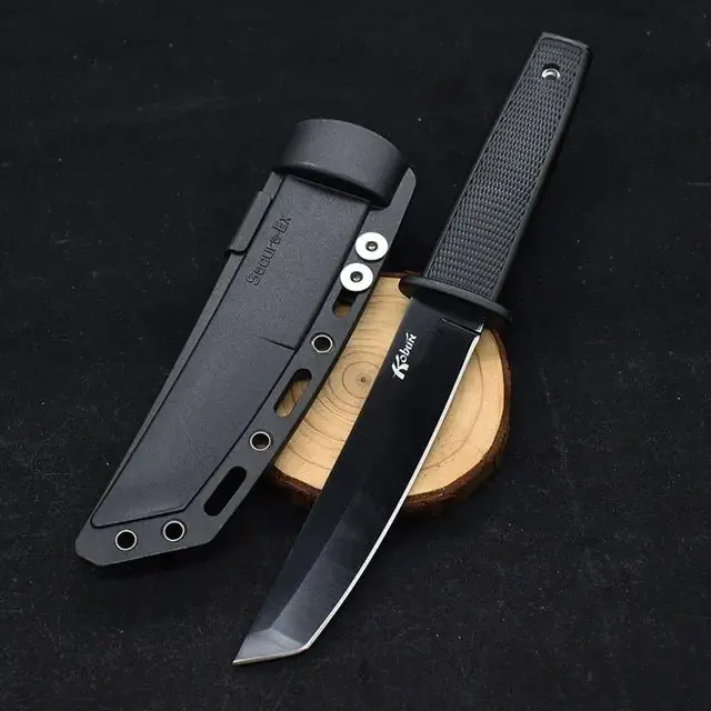 Tactical Survival Tanto Blade Knife^