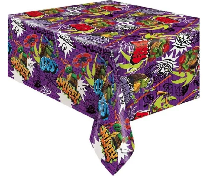 Teenage Mutant Ninja Turtles Table Covers - 1 Each or 12pcs/Case