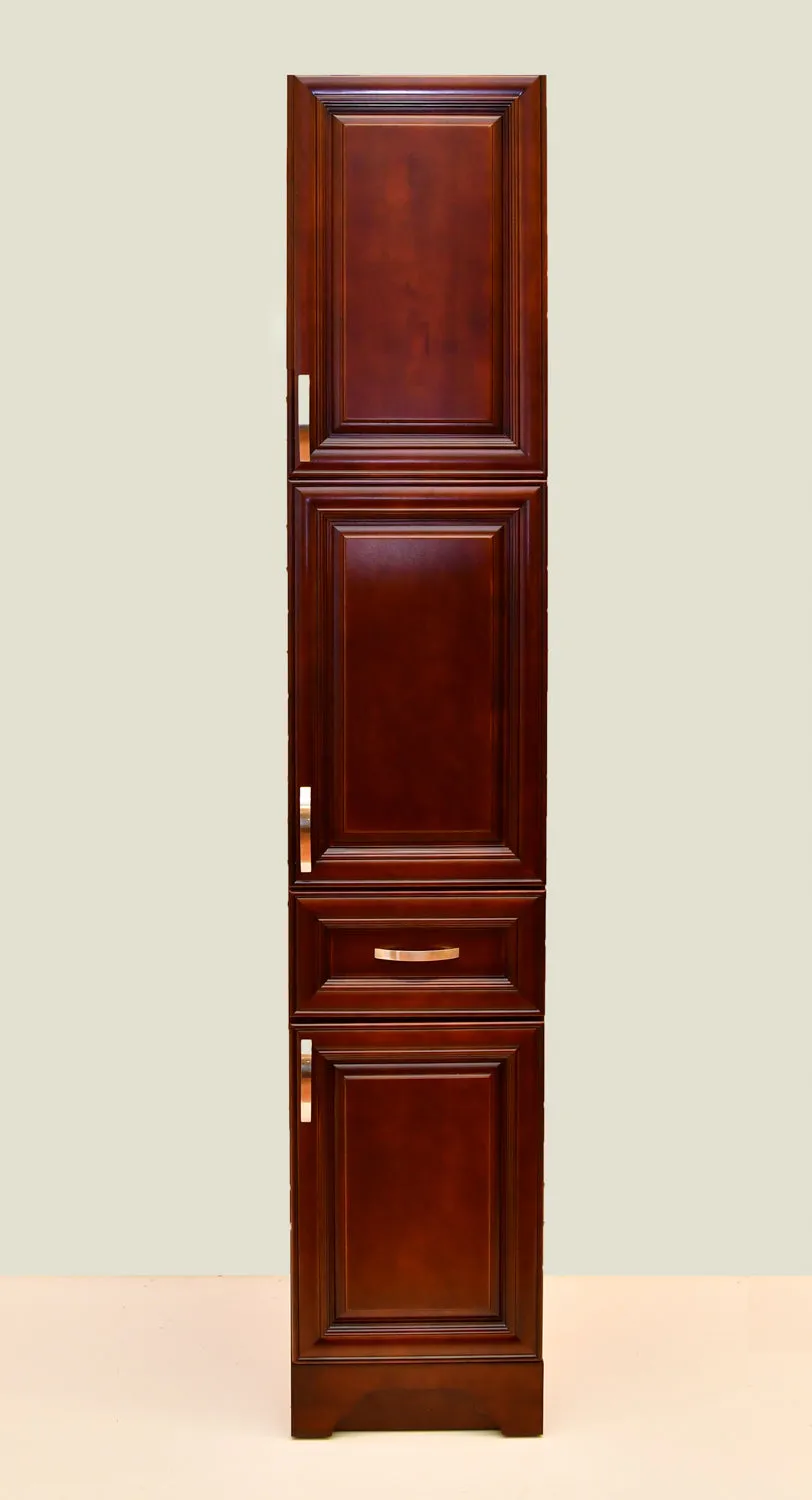 The Mitered Collection - Linen Tower With Drawer