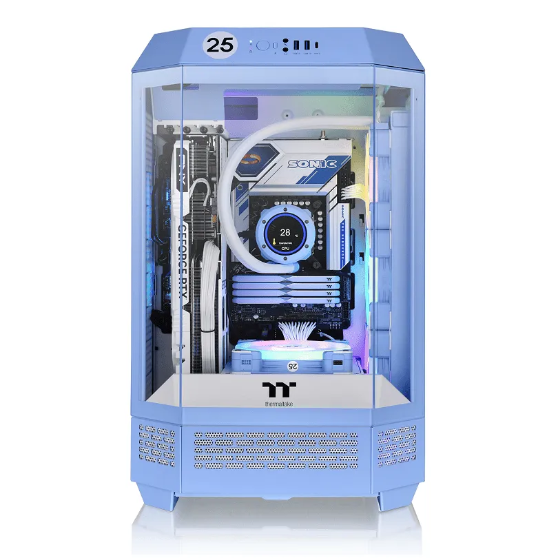 Thermaltake The Tower 300 - Hydrangea Blue