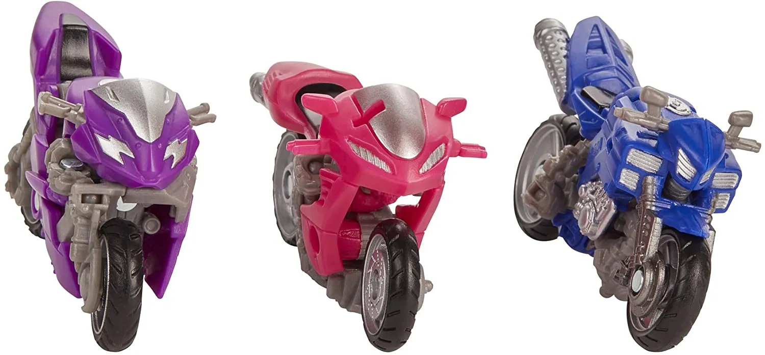 Transformers Toys Studio Series 52 Deluxe Revenge of The Fallen Movie Arcee Chromia Elita-1 Action Figure 3 Pack, 4.5"