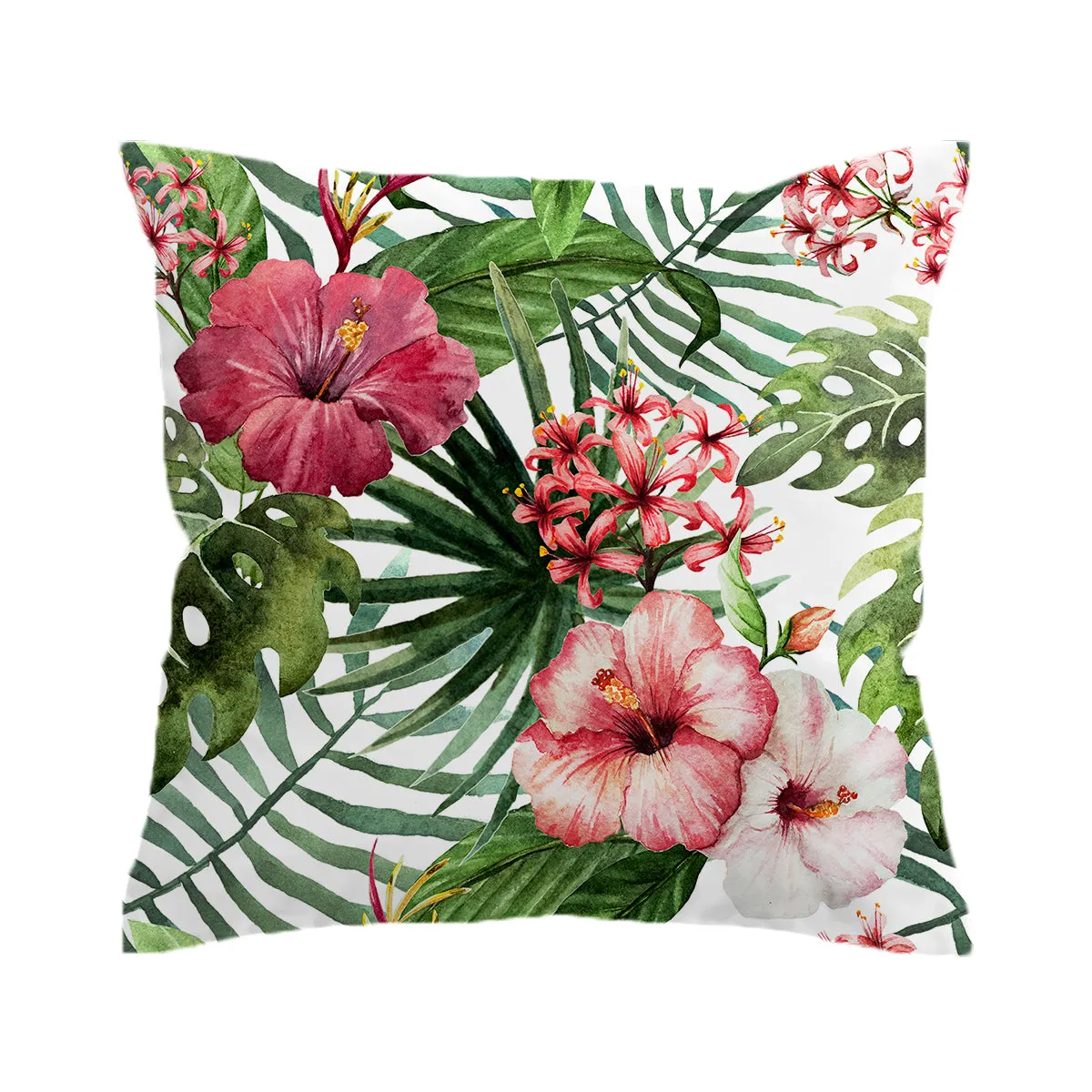 Tropical Hibiscus Duvet Cover Set