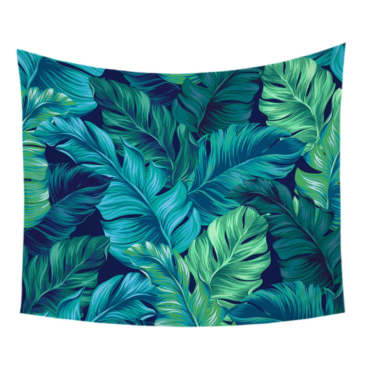 Tropical Leaves Tapestry