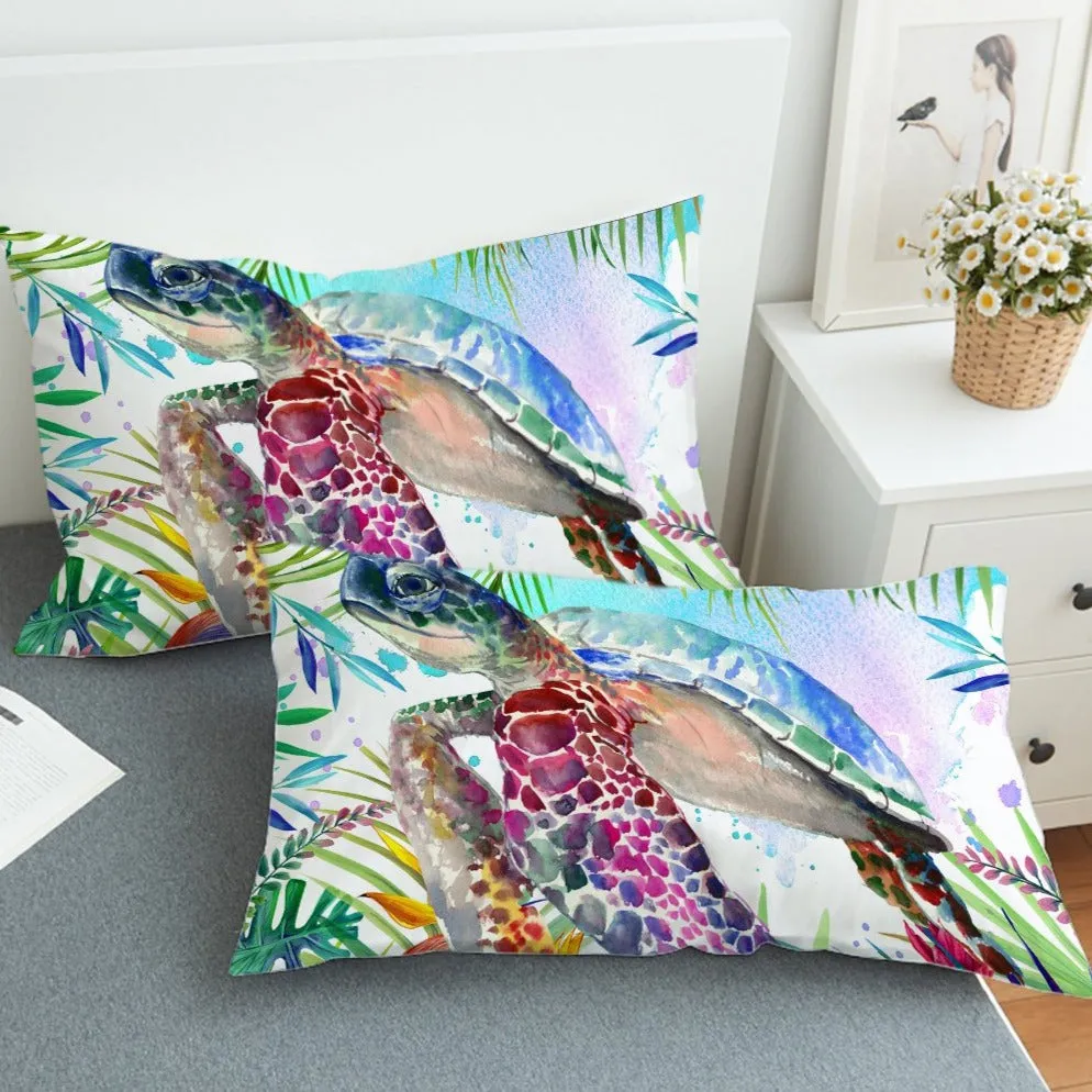 Tropical Sea Turtle Bedding Set