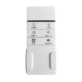 Universal Bathroom Remote Control in White Ventair - VUBHR