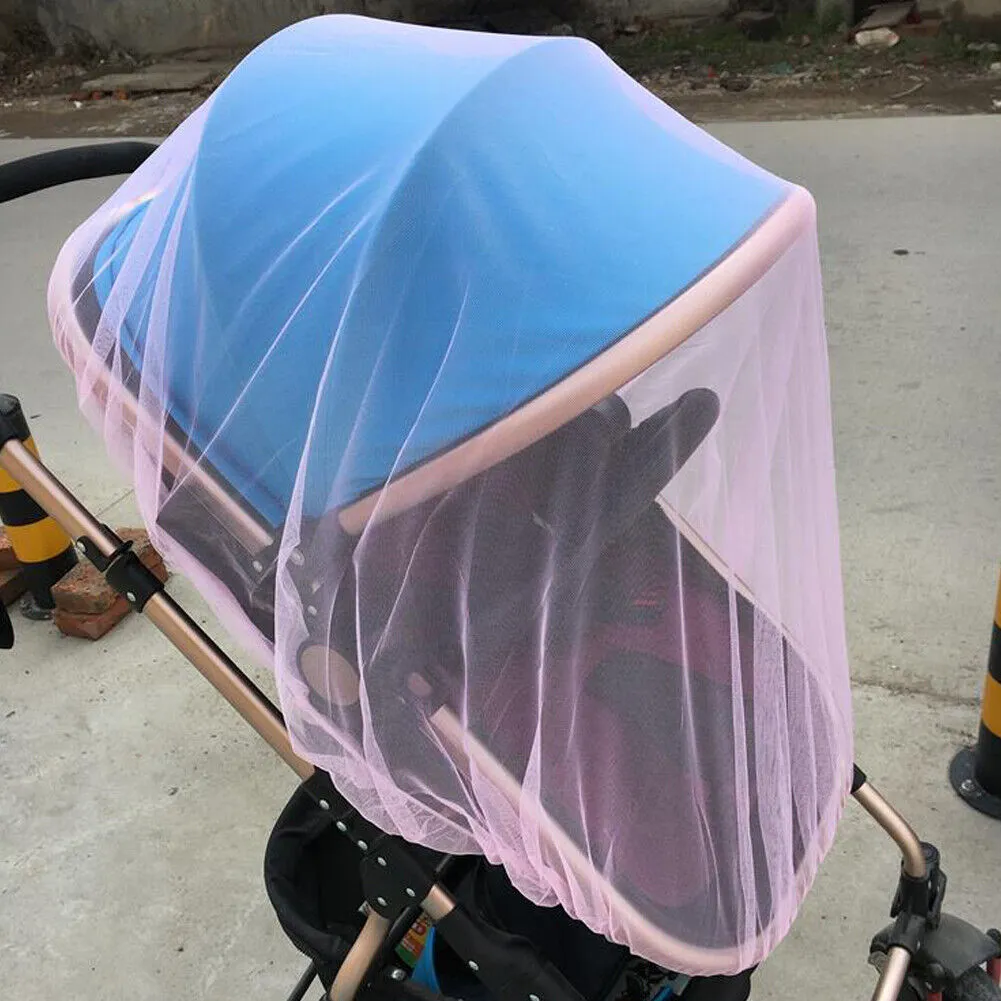 US 2-4Pcs Baby Mosquito Net Stroller Car Seat-Infant Bug-Protection Insect Cover