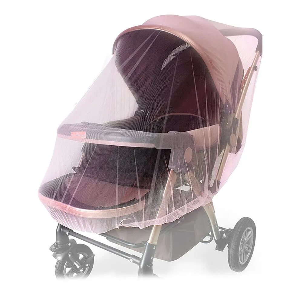 US 2-4Pcs Baby Mosquito Net Stroller Car Seat-Infant Bug-Protection Insect Cover