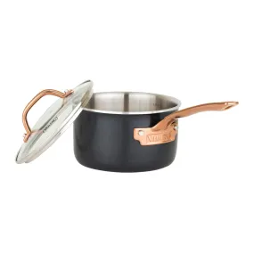 Viking 2-quart Matte Black Tri-Ply Saucepan