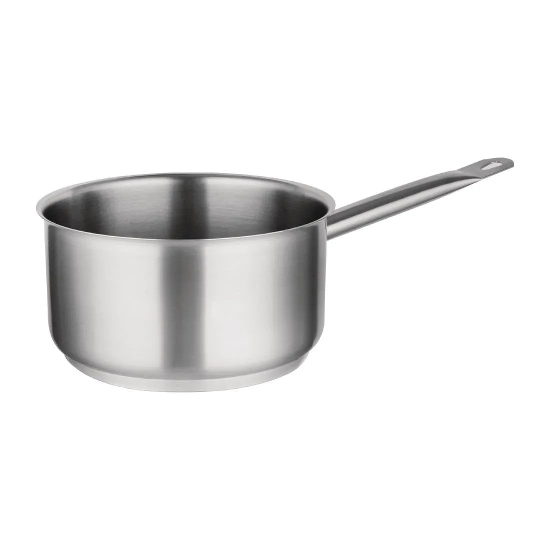 Vogue Stainless Steel Saucepan With Lid 24cm - SA605