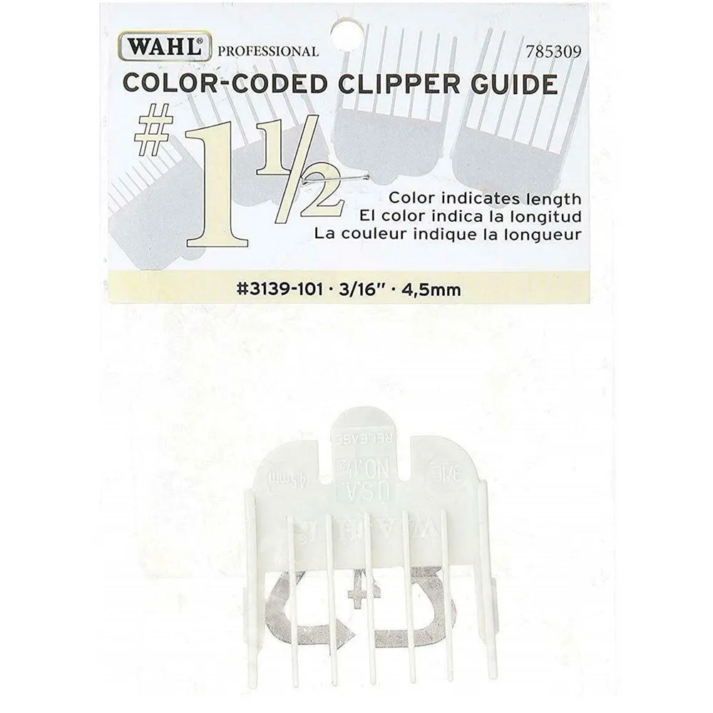 Wahl Color-Coded Clipper Guide [#1 1/2] - 3/16" #3139-101