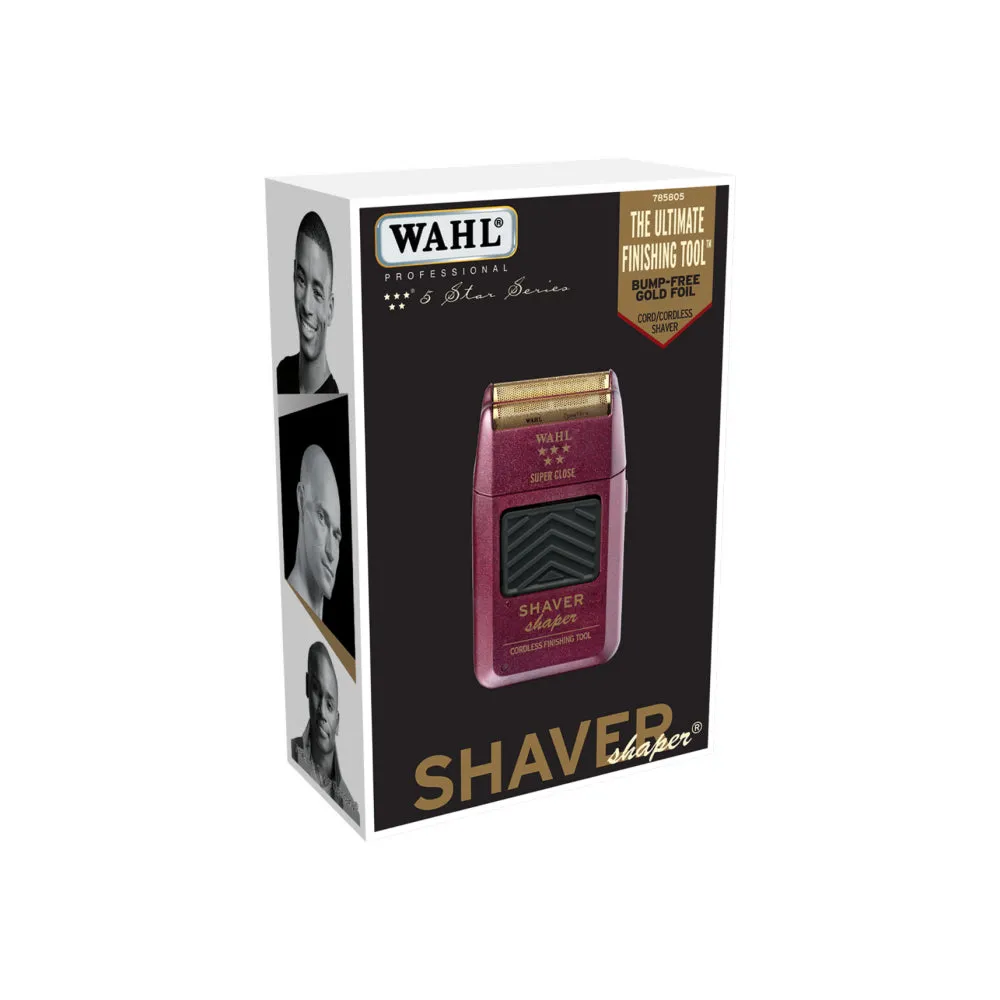 WAHL CORDLESS SHAVER RED